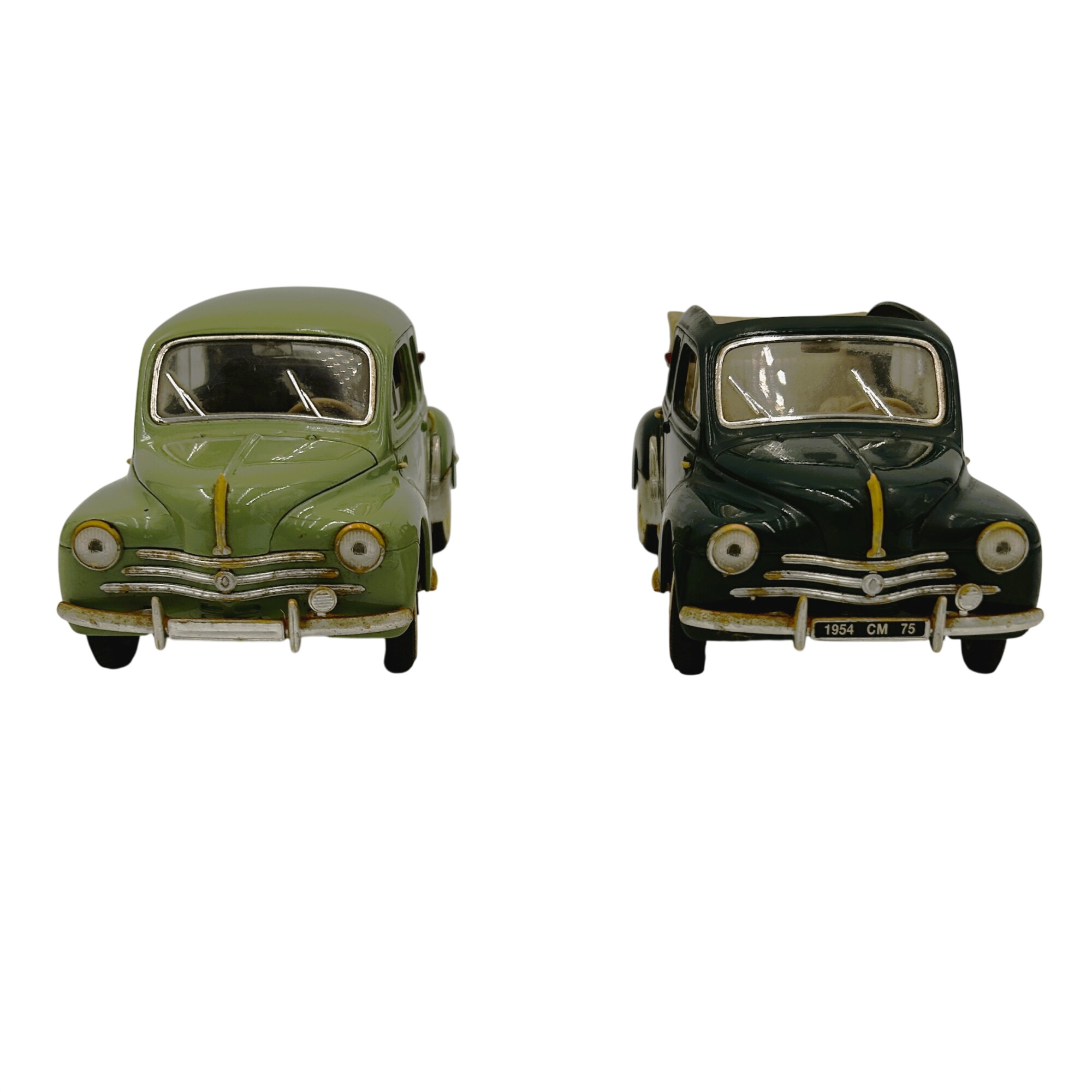 Lot 2 Renault 4CV Solido 1/17 Bon état -  reconditionné disponible sur Label Emmaüs